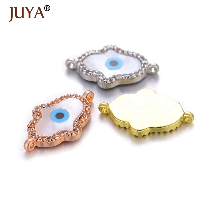 Juya новый дизайн микро проложить кубического циркония оболочки сглаза