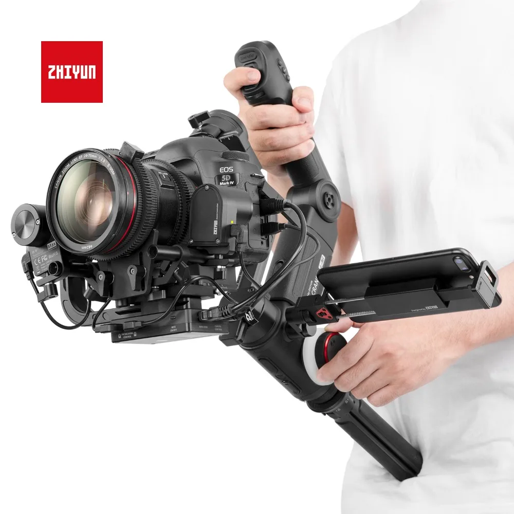 Zhiyun трансмаунт кран 3 лабораторный фокус и зум комбо наборы(Max& Lite