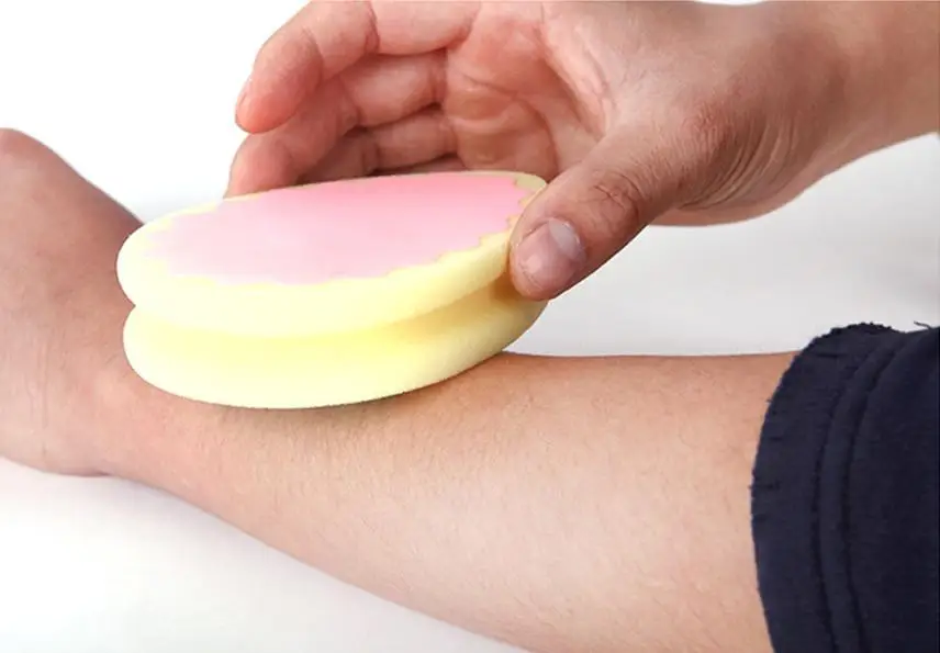 Magic Painless Hair Removal Depilation Sponge Pad Remove Leg Arm Remover Effective Levert Dropship 3AP25 | Красота и здоровье