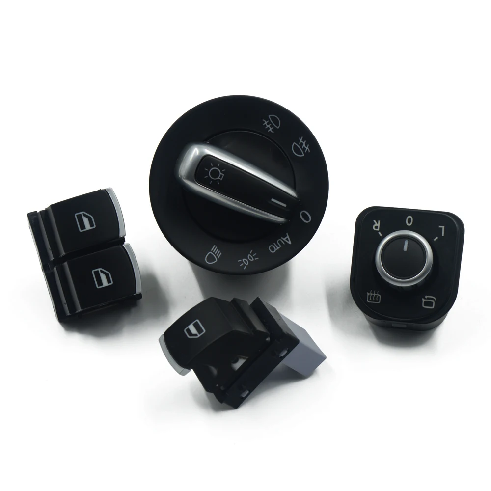 Переключатель фар зеркальный для VW passat B6 Eos Golf R32 GTI mk5 5K3959857 5nd9565a 5ND941431B|headlight switch|window