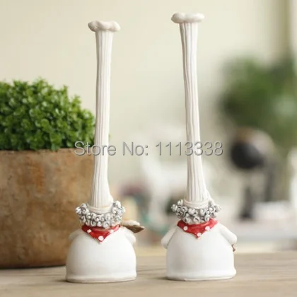 (2 шт./компл.) Статуэтка шеф-повара из смолы с высокой шляпой скульптура аксессуары