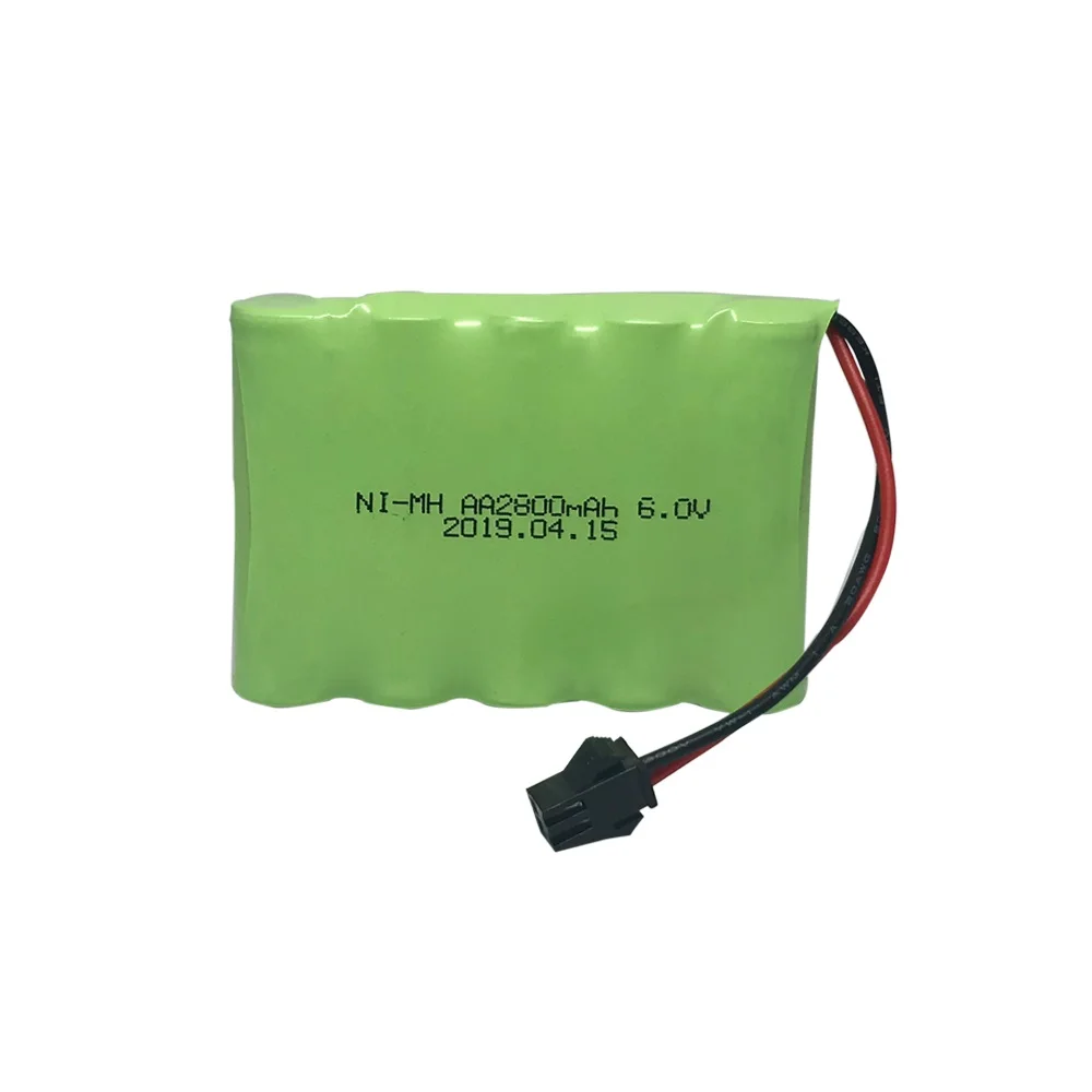 6v 2800mah M Style Ni MH батарея с USB высокой емкостью AA для электрических игрушек/RC