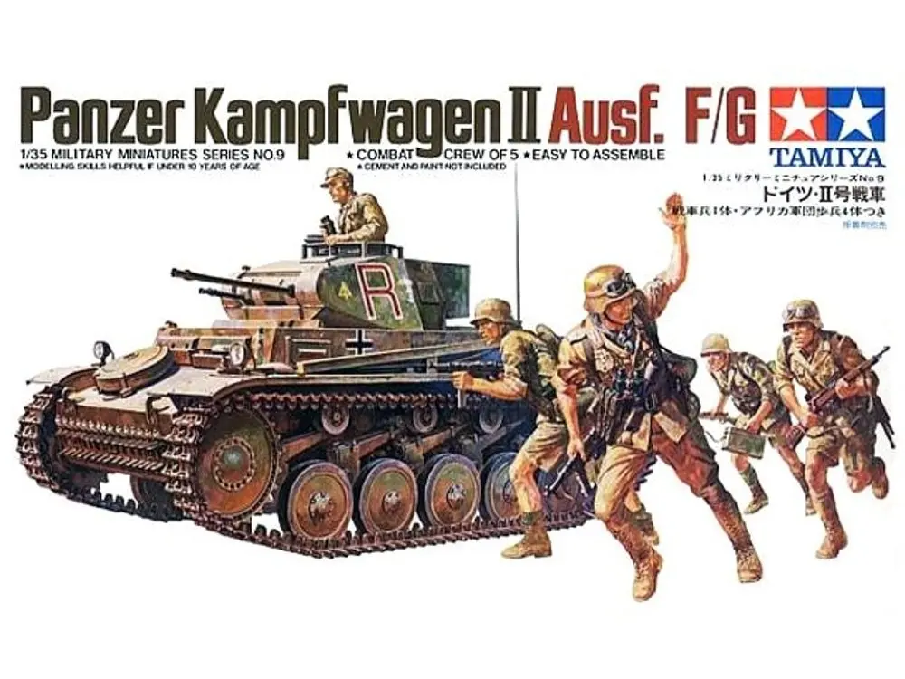 Модель немецкого бака 1/35 TAMIYA 35009 № 2 F/G для хобби|Наборы сборки моделей| |