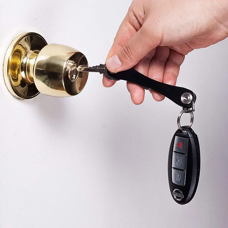 2019 DIY EDC инструменты Карманный ключ Организация смарт брелок для ключей кошельки