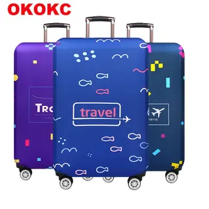 Эластичный чехол для чемодана, подходит для костюма 18 ''-32'', чехол для костюма, защитный чехол для багажника, чехол, аксессуары для путешествий