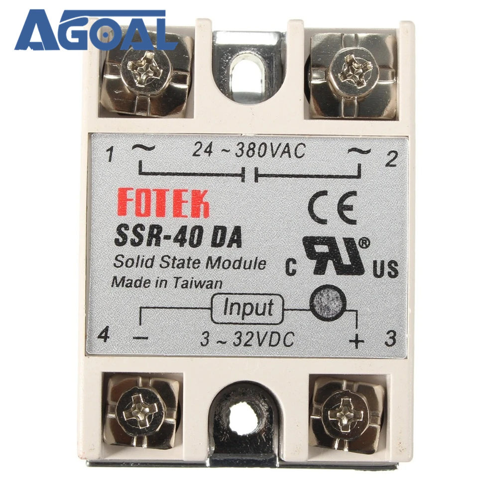 100-240V Digital PID Temperature Controller + 40A SSR K Thermocouple Sensor | Электроника