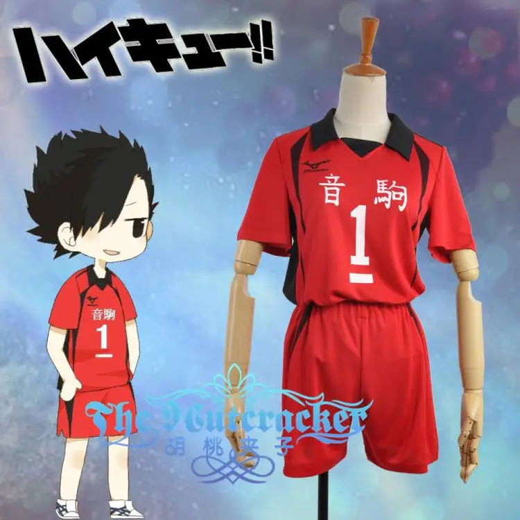 Аниме! Костюм для косплея Haikyuu NEKOMA школьная форма волейбола Kuroo Tetsurou спортивный