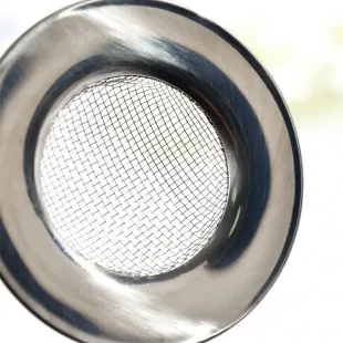 Stainless Steel Mesh Sink Strainer Anti Clogging Sewer Filter Colander Kitchen Supplies Toilet Drain Hair Waste Stopper | Дом и сад