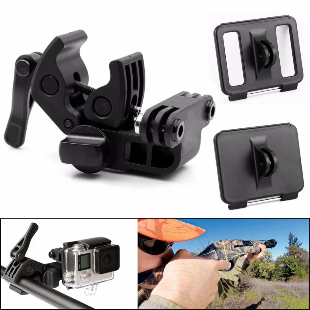 Аксессуары для Gopro портативное крепление спортивного пистолета комплект зажимов