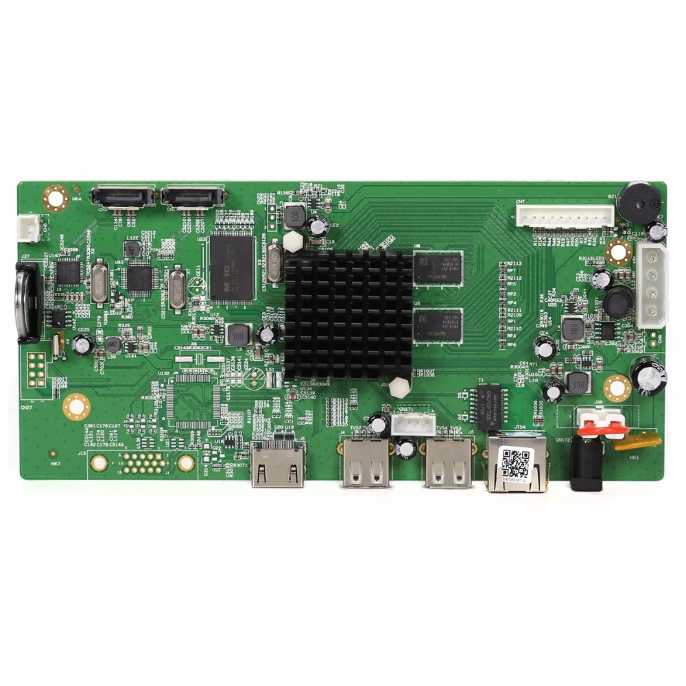 GADINAN H.265/H.264 8CH CCTV доска 8CH 4MP/4CH 5MP Hi3798M безопасности Модуль NVR XMEYE P2P Поддержка 360 градусов, VR беспроводная камера ONVIF с Мощность