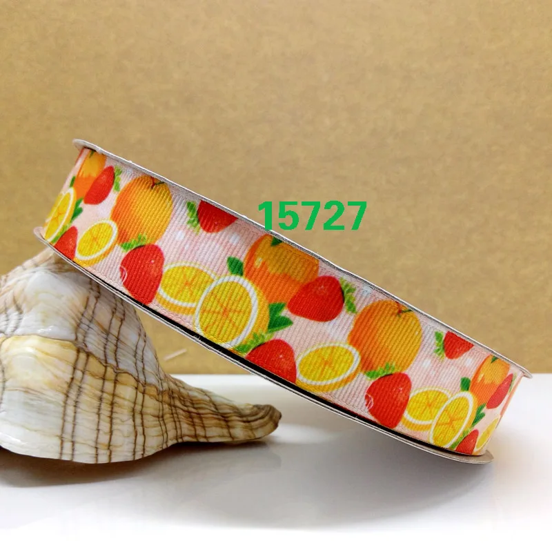 Бесплатная доставка 50 ярдов Омбре Печать grosgrain ленты 15723 | Дом и сад