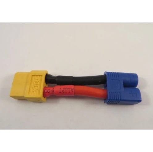 XT 60 штепсельная Вилка для разъема EC3 адаптер 12 калибровочный провод