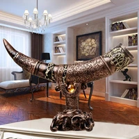imitation ivory home decor decoration crafts bar hotel office tv cabinet wine cabinet living room statue sculpture