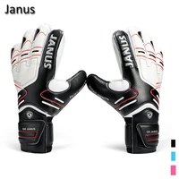 new latex professional mens soccer goal keeper gloves finger protection football bola de guantes futbol luvas de guarda redes
