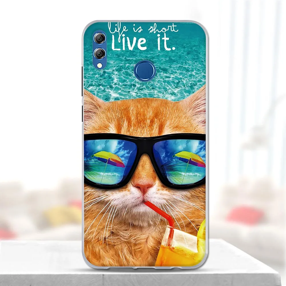 5 Чехол для huawei Honor 8X Max, мягкий силиконовый 3d милый чехол для huawei Honor Enjoy Max, чехол для huawei Honor 8X Max, чехол - Цвет: 5