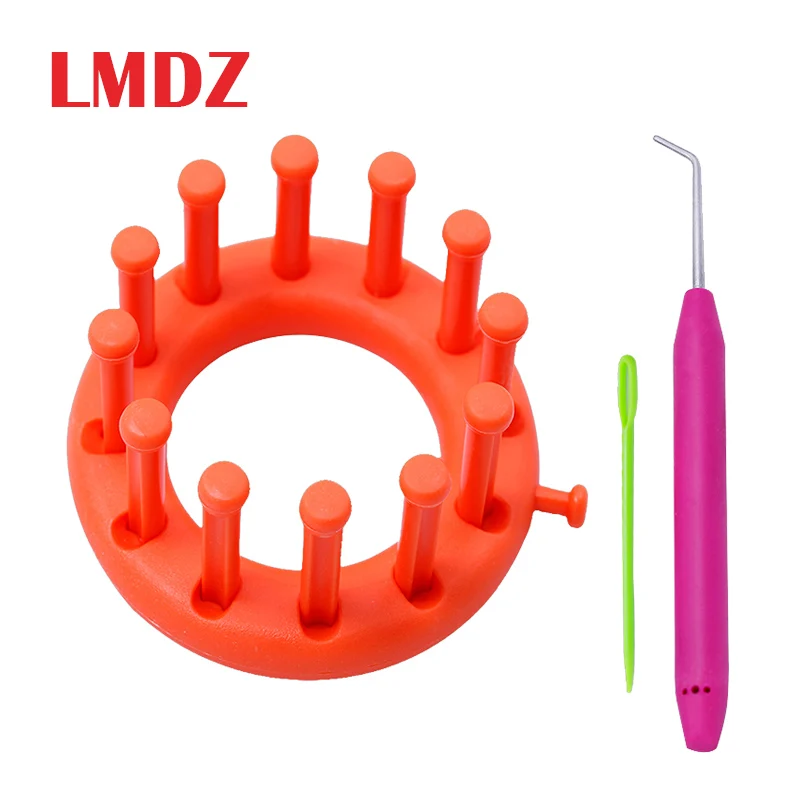 LMDZ 1 шт. DIY инструмент для вязания Круглый вязальный станок игла крючок свитер