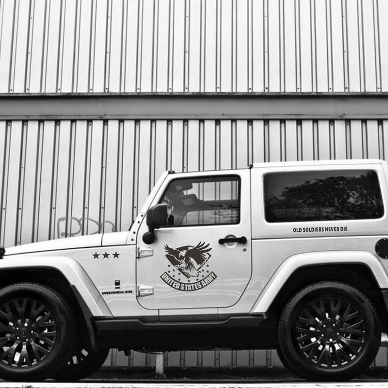 Автостайлинг TAIYAO Спортивная Автомобильная наклейка для JEEP Wrangler Renegade Compass Eagle Patriot