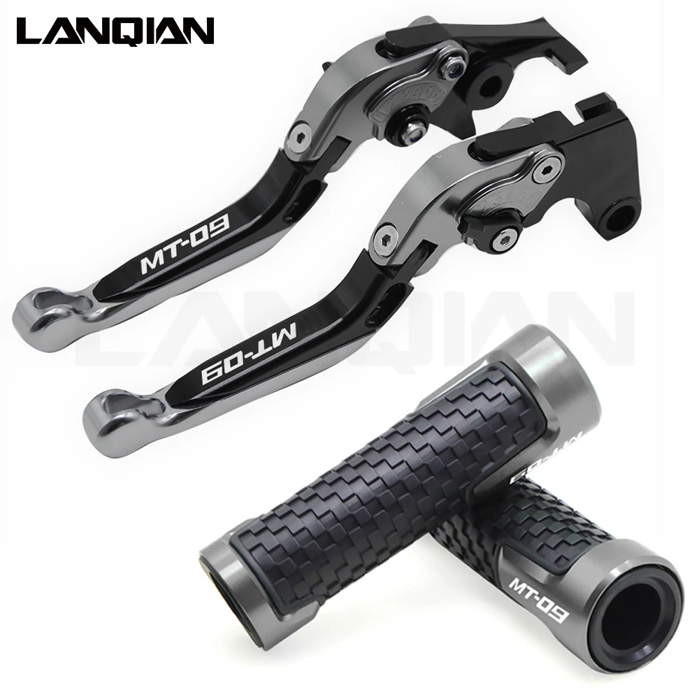 Motorcycle Adjustable Extendable Brake Clutch Lever 7/8 handle GRIPS MT 09 FZ09 For YAMAHA MT-09 2014-2017 2018 2019 2020 2021 | Автомобили