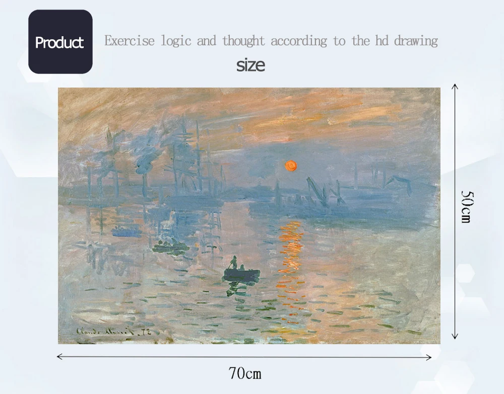 MOMEMO Impression Sunrise 1000 деталей деревянные головоломки для сборки игры развлечения игрушки головоломки 1000 деталей для взрослых детей