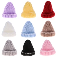 16 cute christmas party clothing accessory hand knitted woolen beanie hat ski cap for monster high girl dolls xmas dress up