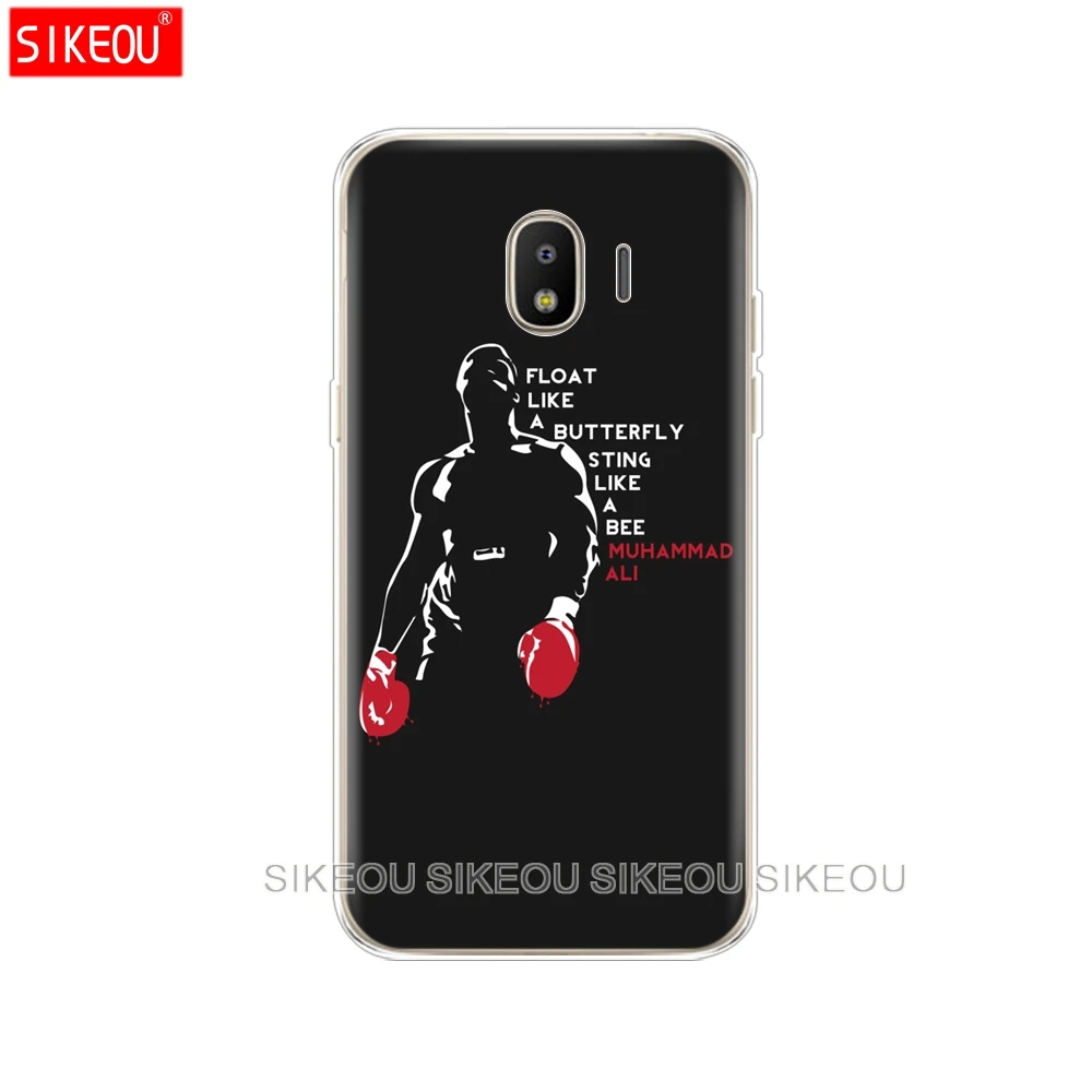 Силиконовый чехол для телефона Samsung Galaxy J3 J5 J7 2017 года J330 J530 J730 PRO j2 2018 Muhammad Ali boxing