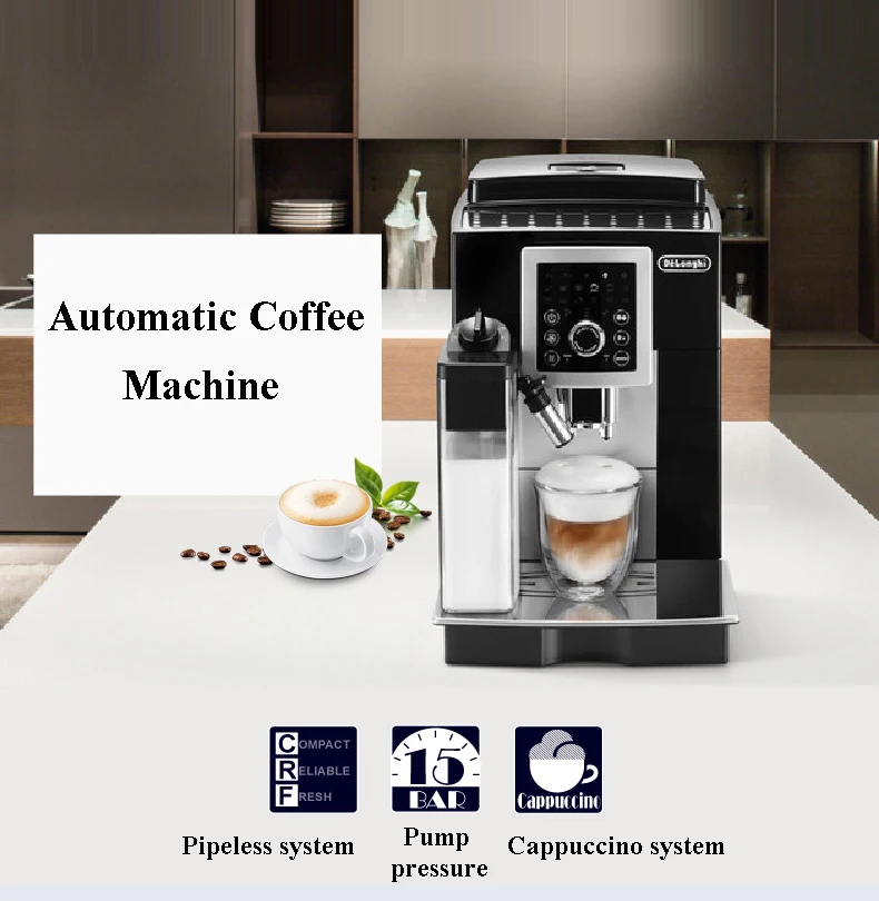 Кофеварка Бытовая и коммерческая Автоматическая Эспрессо-машина ECAM23.260.SB