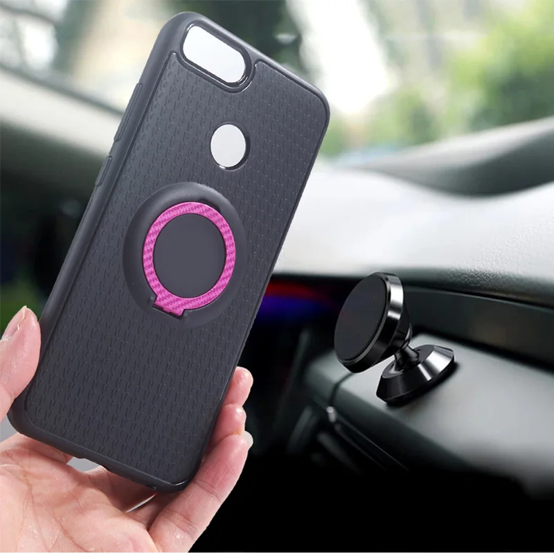Car Magnet Cases for Xiaomi Mi A1 A2 Lite 6 8 5X 6X Redmi 6A Pro Note 3 4 4X 5 A 7 S2 Y2 Cover TPU Finger Ring Shell Fundas Capa |