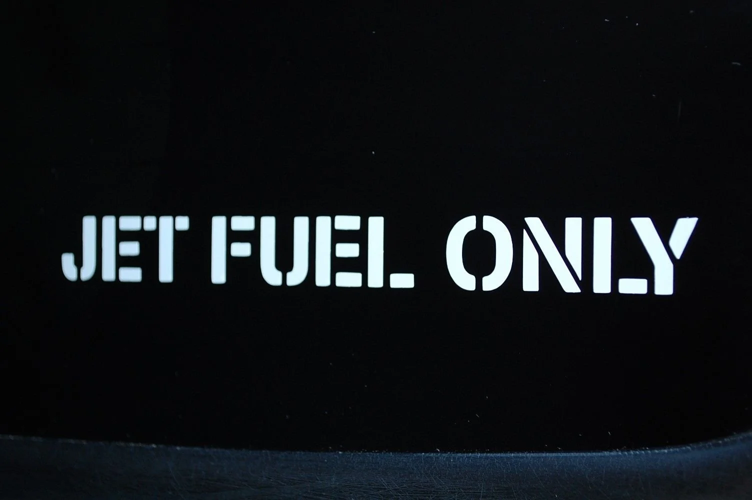 

(Set Of 2)JET FUEL ONLY Sticker Vinyl Decal Airplane Pick Color! 15cm