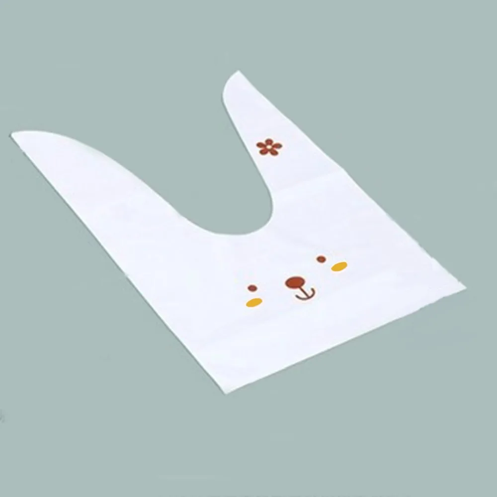 50 шт. каваи кролик пластиковые пакеты элементов дней рождения конфеты сумки ну