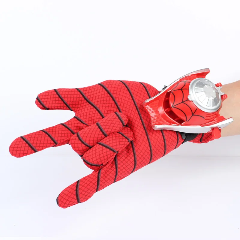 Детский костюм Человека паука для косплея 1 шт. 24 см перчатка пусковые установки