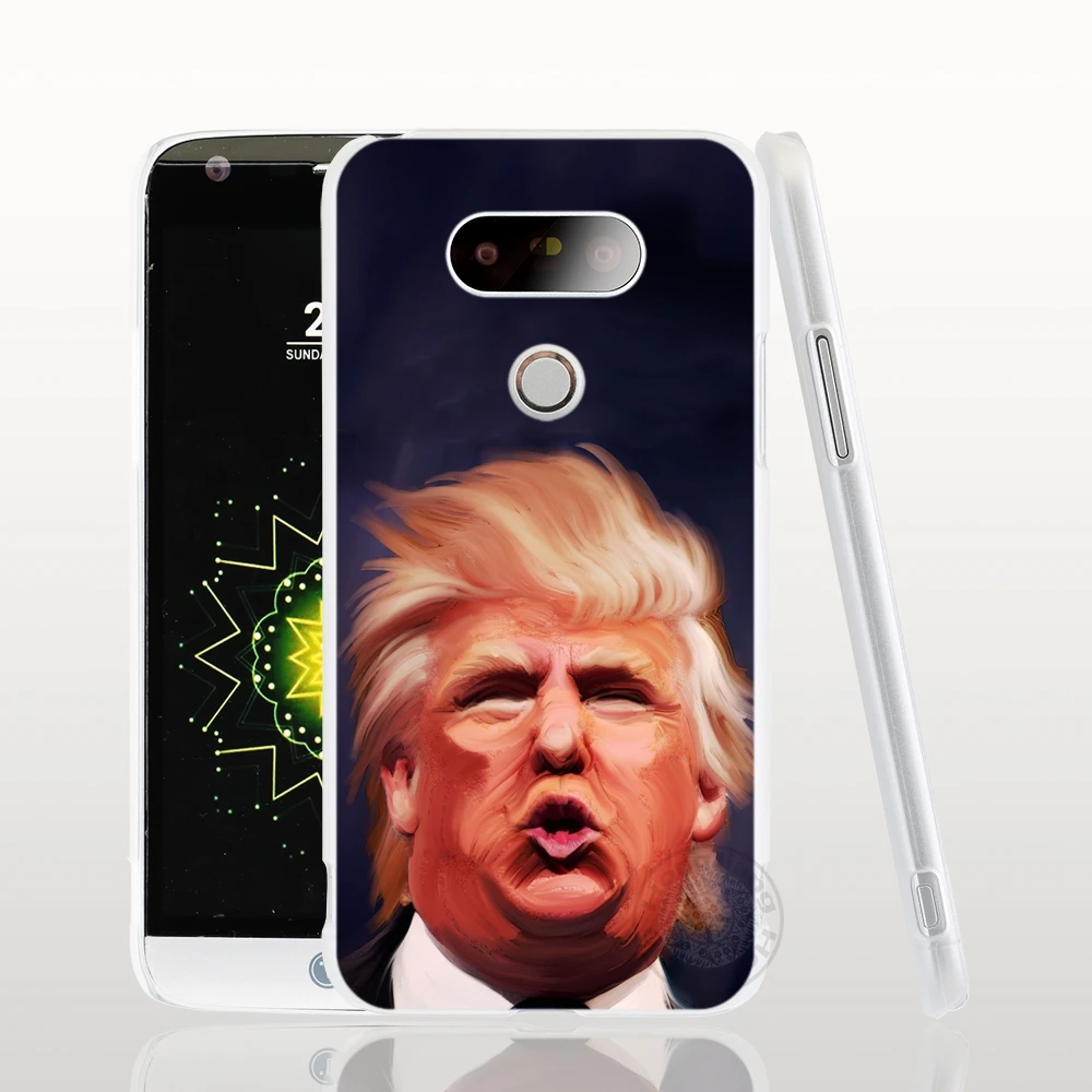 HAMEINUO Дональд Трамп чехол с глупым лицом для телефона LG G6 G5 K10 K7 K4 Spirit magna|cover for lg|phone