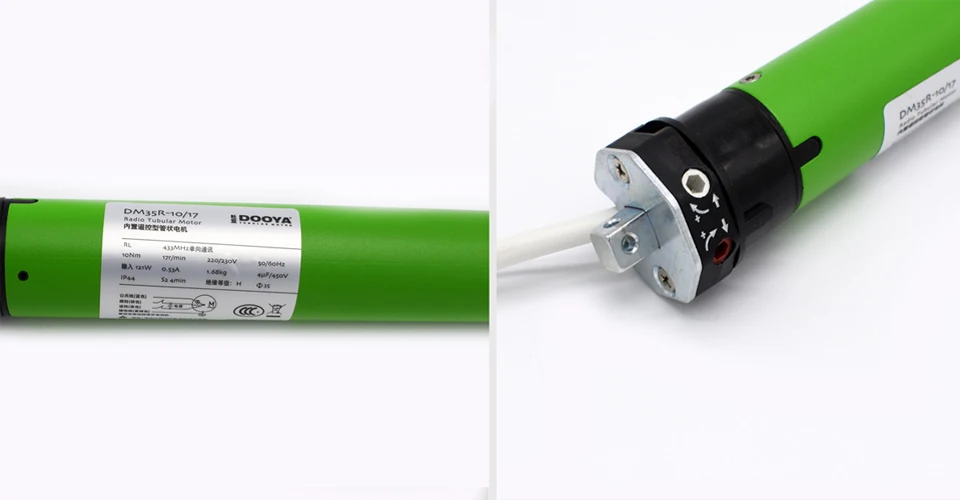 Высококачественный трубочный мотор dooya 220 V 50 MHZ DM35R для моторизованных рулонные шторы пульт дистанционного управления Поддержка веса 24kgs