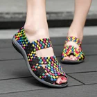 Кроссовки женские разноцветные, дышащие, на нескользящей подошве, летние, обувь для мам