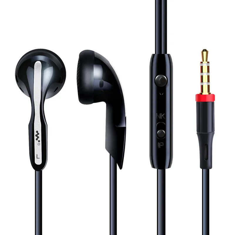 Низкая цена HONGBIAO SM 3 5 мм наушники в ухо Storeo гарнитуры с микрофоном для iPhone 7 Samsung