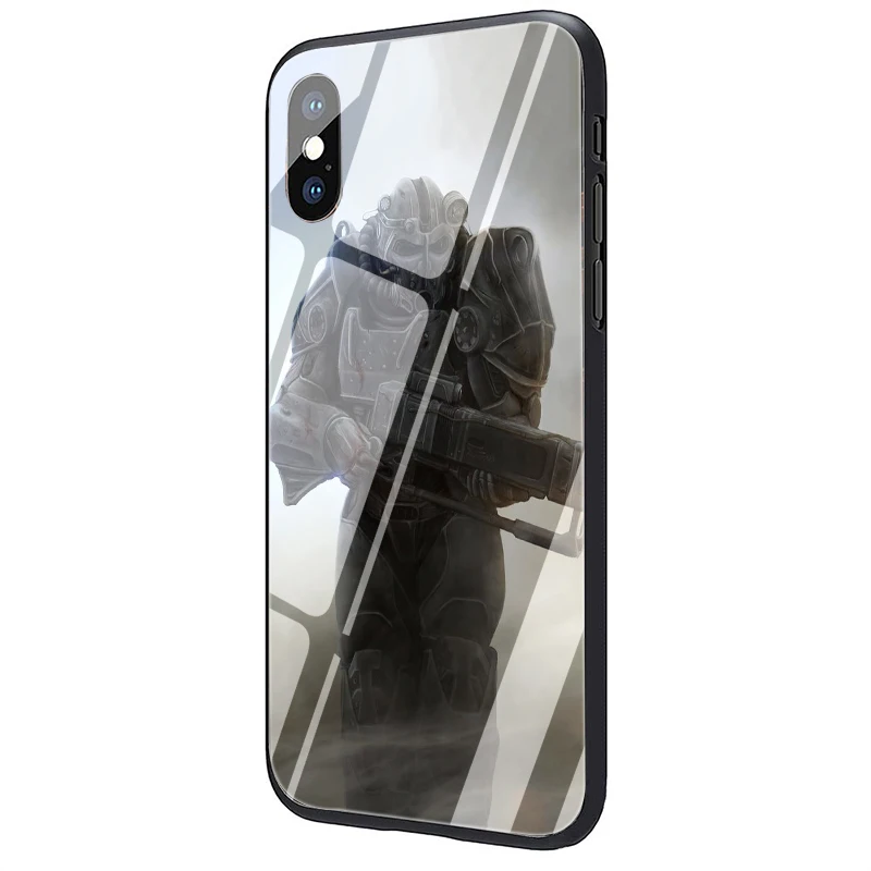 G6 Чехол для телефона из закаленного стекла Fallout чехол для iPhone 5 5S SE 6 6s 7 8 Plus X XR XS 11 pro Max - Цвет: G6