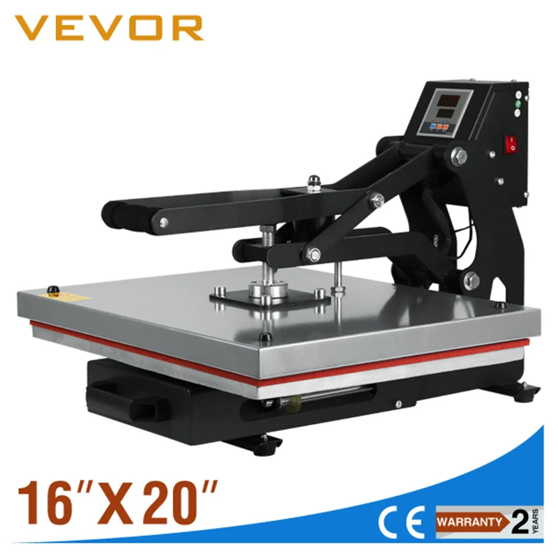 Термопресс износостойкая сублимационная машина для футболок 16 х20 дюймов