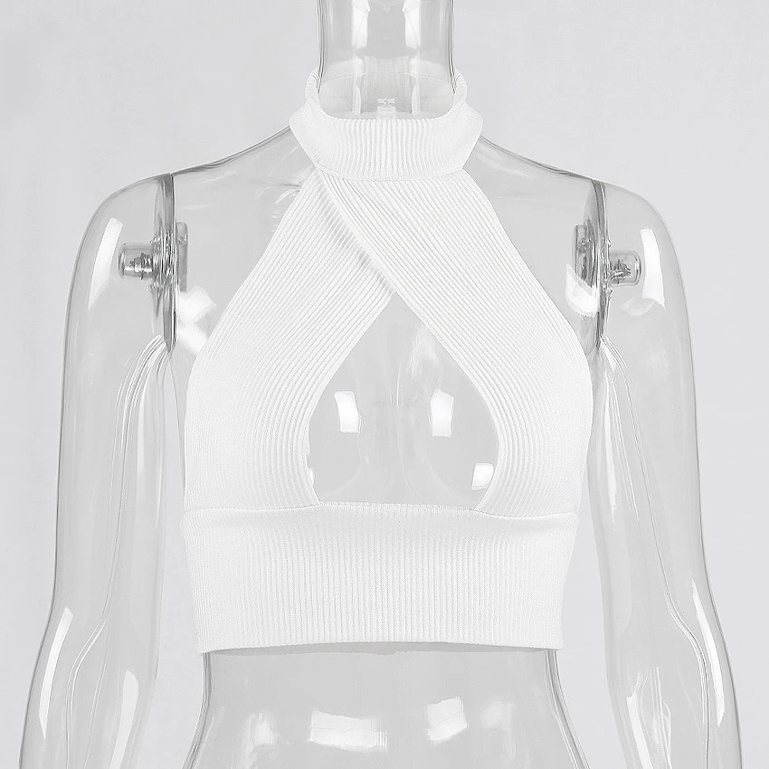 Женская трикотажная футболка черная/белая Повседневная с коротким рукавом