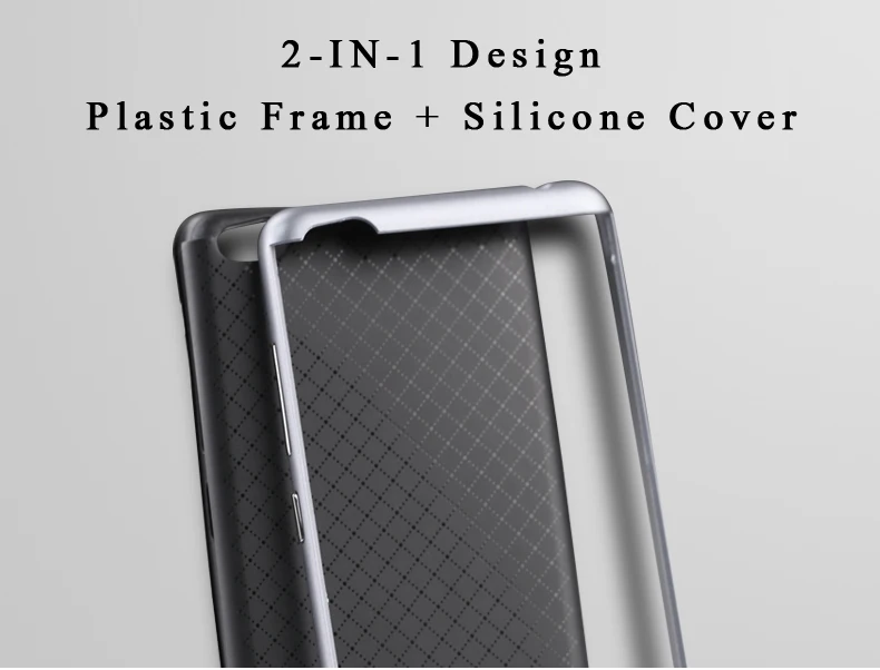 For Xiaomi Redmi 3 Case Original iPaky Armor PC Frame + Silicone Back Cover redmi 3s cover pro cases 5.0&quot |