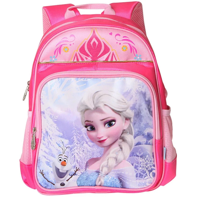 

Плюшевые рюкзаки для девочек с принцессой снежной Эльзой и Анной, disney boys, Микки и Минни, школьный рюкзак для детей, школьный подарок