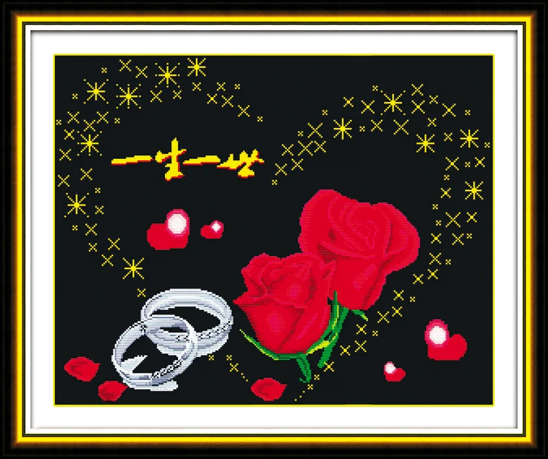 Набор для вышивания крестиком love of life люди 18ct 14ct 11ct печать холсты стежков вышивка