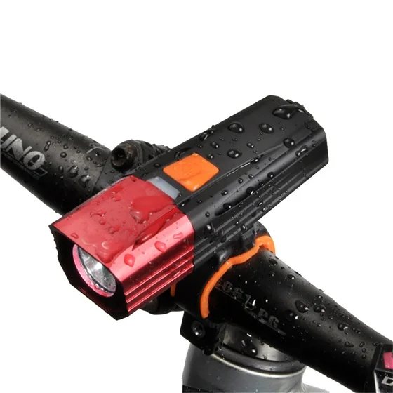 West biking 5 режимов Велосипедный свет USB Перезаряжаемый 900 люмен светодиодный Велоспорт Передняя Фара Водонепроницаемый MTB дорожный велосипед передняя лампа - Цвет: Red