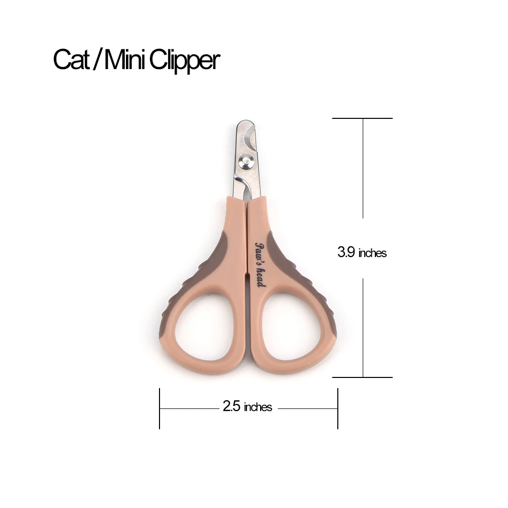 One Size Professional Cat Mini Nail Clippers- Small Pet Dog Cat Nail Trimmer Home Grooming Kit for Cats Dog Bunny Rabbit Bird Puppy - Цвет: One Size