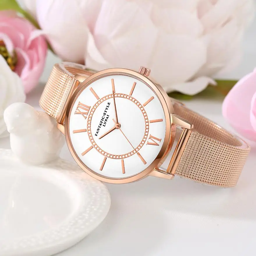 Креативные наручные часы женские 2018 известный бренд кварцевые Montre Femme Relogio Feminino #