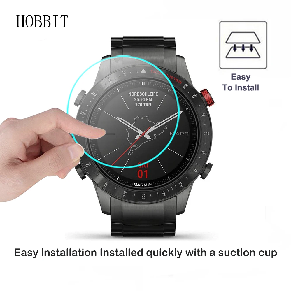 2 шт./упаковка защитная пленка для экрана Garmin MARQ 0 3 мм 2.5D 9H|Защита экрана| |