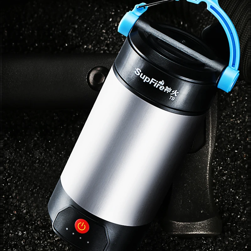 Походный светильник светодиодный вспышка USB фонарь Linterna фонарик T9 палатка 1000lm с