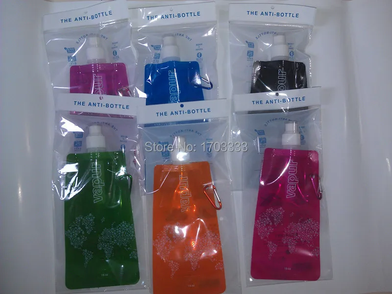 Складная складная бутылка для воды 450 мл форма тыквы | Дом и сад