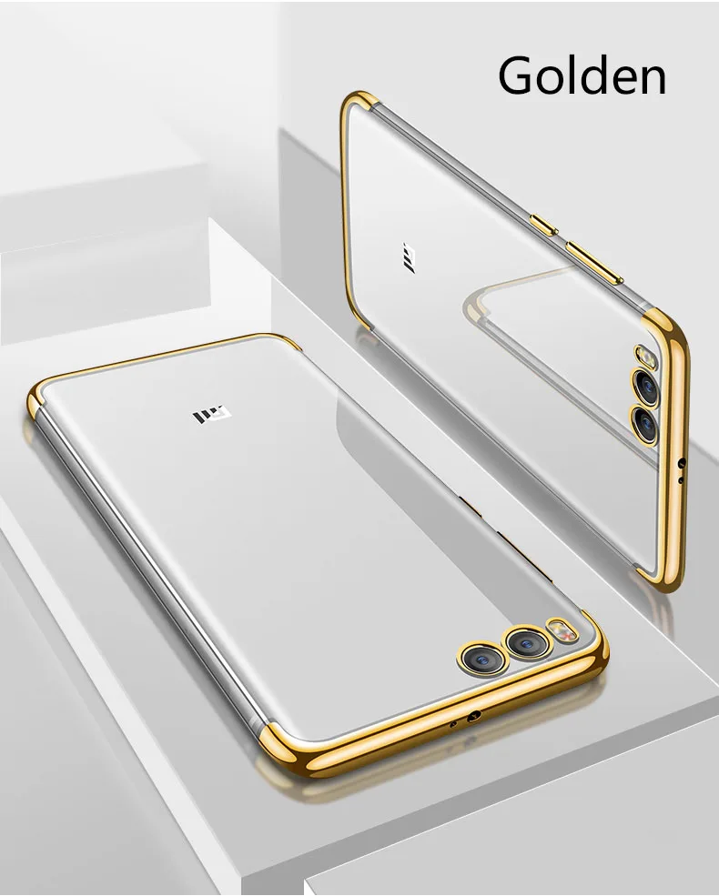 Силиконовый мягкий чехол для Xiaomi Redmi 4X 4A 5A 5 5Plus PRO чехлы с гальваническим покрытием