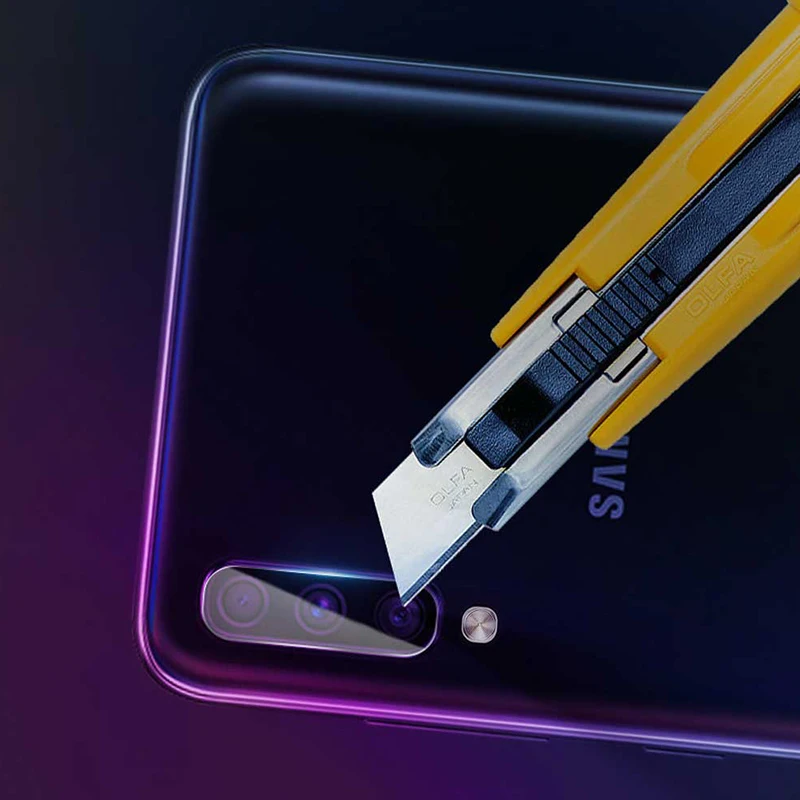2 шт. закаленное стекло для камеры Samsung Galaxy A70 с защитой от царапин объектива