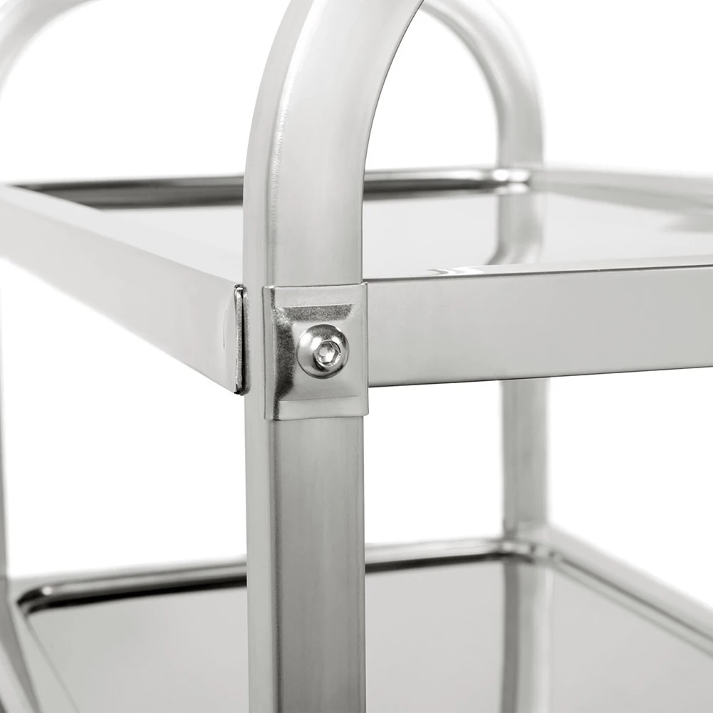 Новые 3 яруса Carrito Cocina Отель Ресторан Кухня тележка очистки тележка большой Нержавеющая сталь общественного питания Кухня to Cart HWC