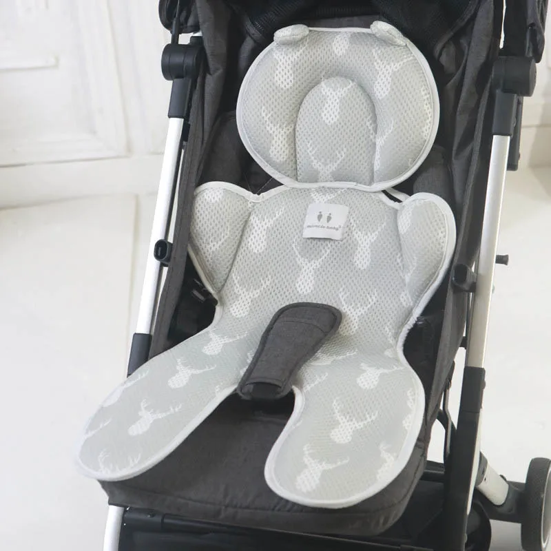 

Летний сетчатый мягкий матрас для детской коляски, крутой дышащий коврик для сиденья коляски, коврик, аксессуары для коляски